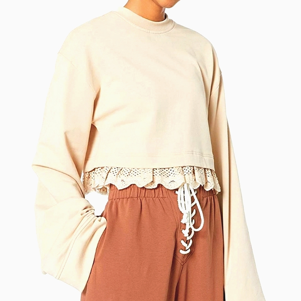 🔥Fenty🔥 Cropped Long Sleeve Sweatshirt